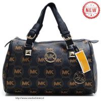 michael kors logo monogram groot marine boekentassen Benelux Amsterdam 53g80905